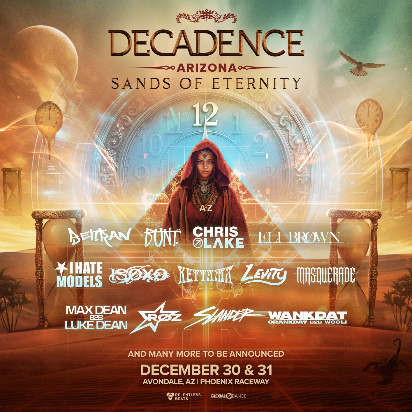 Festival lineup poster